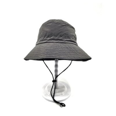 Dark Grey color hat