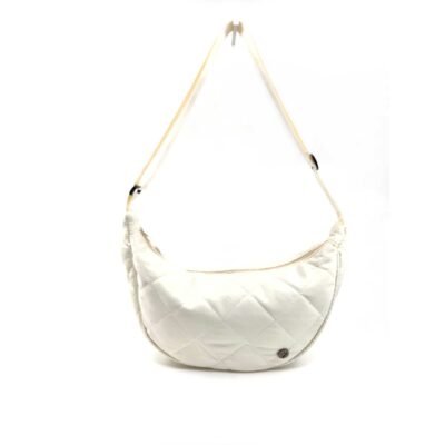 Ivory color nylon bag