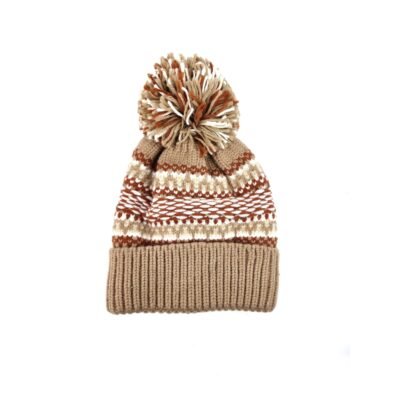 Beige color beanie