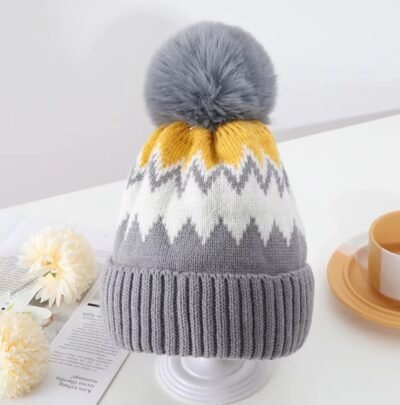 Grey color beanie