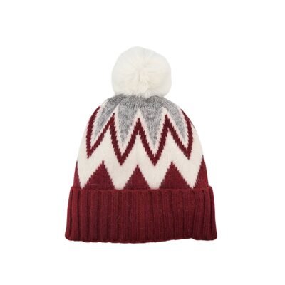 Red color beanie