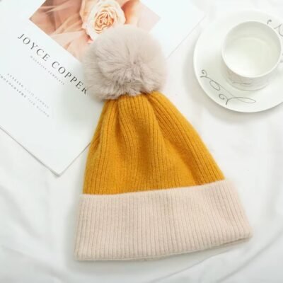 Mustard color beanie