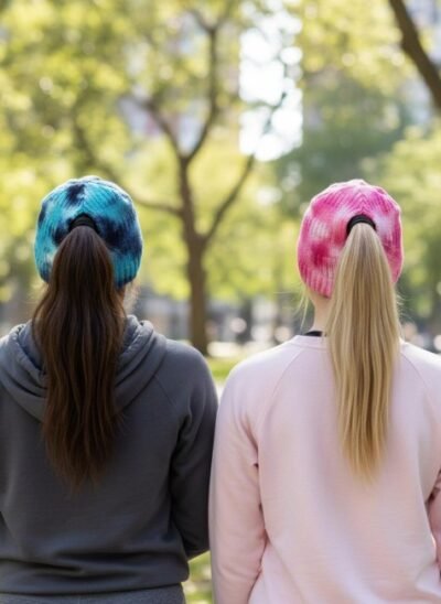 Ponytail beanies