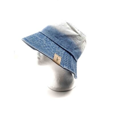 Blue color bucket hat