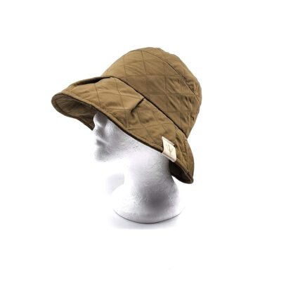 Khaki color bucket hat