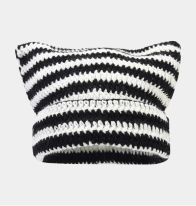 Stripe beanie