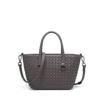 Dark Grey color tote bag