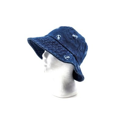Denim color bucket hat