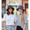 denim bucket hat