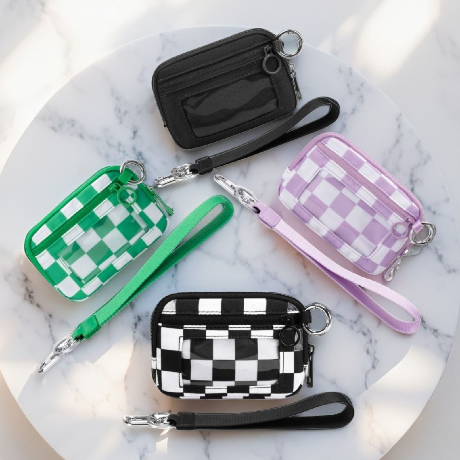 HZ-3090 Waterproof Small Nylon Zipper Wristlet 1 wristlets