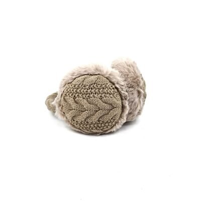 Taupe color earmuff