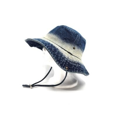 Denim color bucket hat