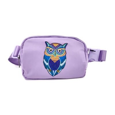 Lavender color fanny pack