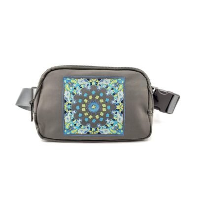 Grey color fanny pack