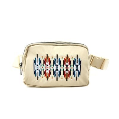 Beige color fanny pack