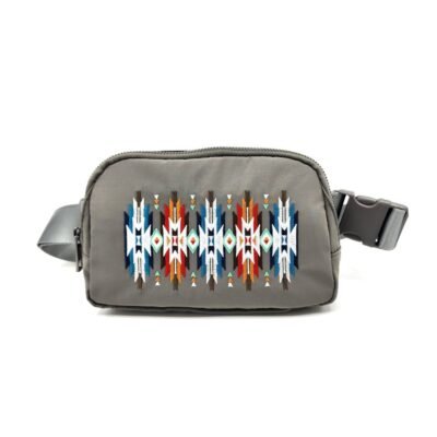 Grey color fanny pack