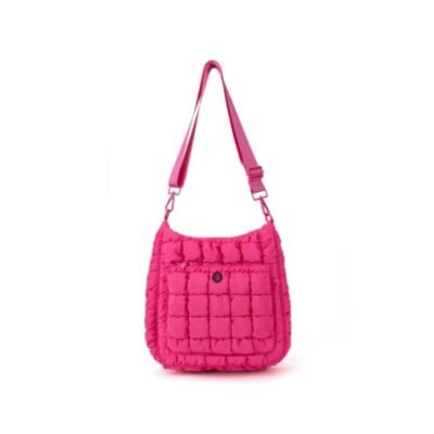 Hot Pink color nylon bag