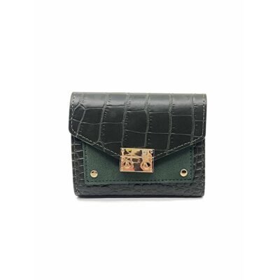 Hunter green color wallet
