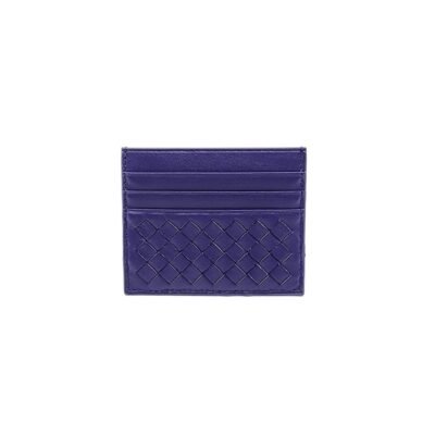 Purple color card wallet