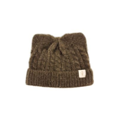 Brown color beanie