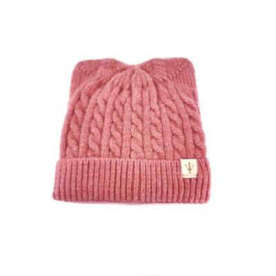 Pink color beanie