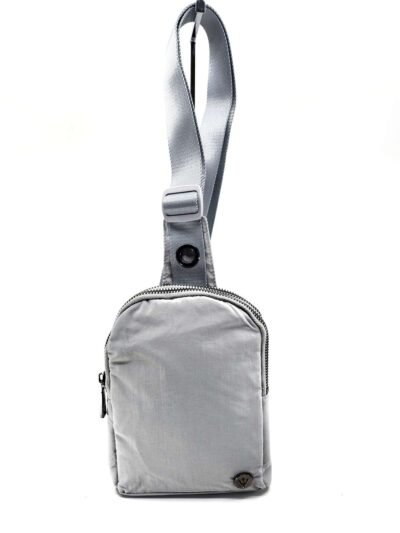 Grey color sling bag