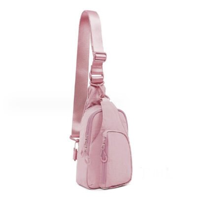 Pink color sling bag