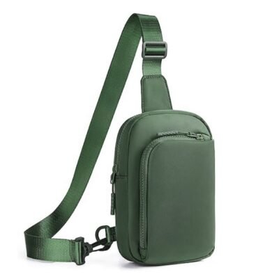 Olive color sling bag