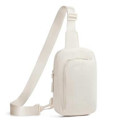 Off white color sling bag