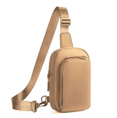 Caramel color sling bag