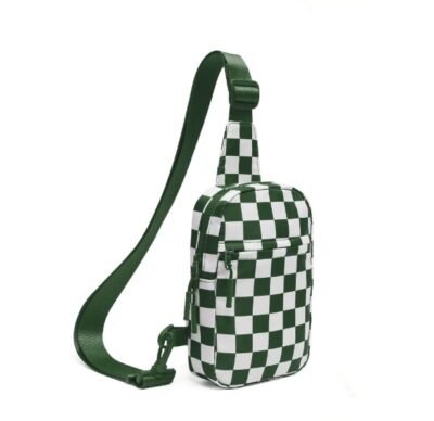 Green color sling bag