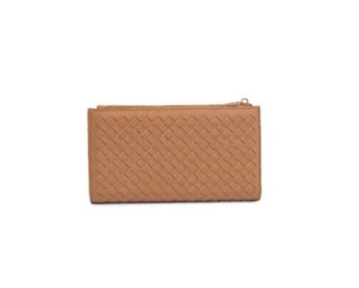 Tan color long wallet