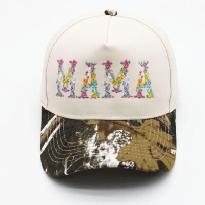 Jungle color trucker hat