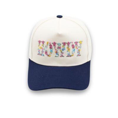 Navy color trucker hat