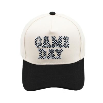 Black color trucker hat