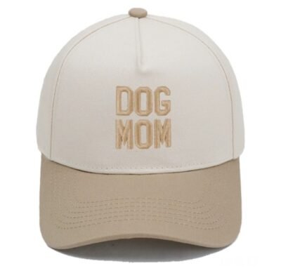 Beige color trucker hat