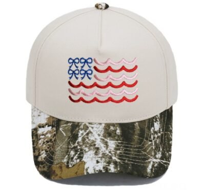 Jungle color trucker hat