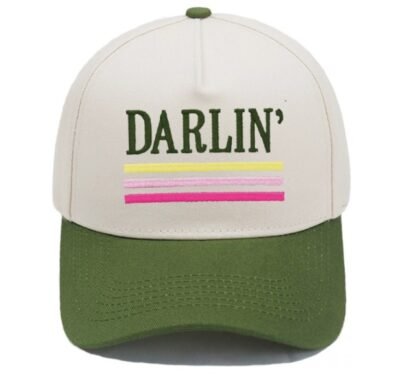 Olive color trucker hat