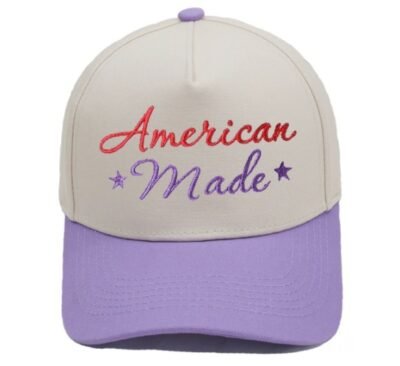 Lavender color trucker hat