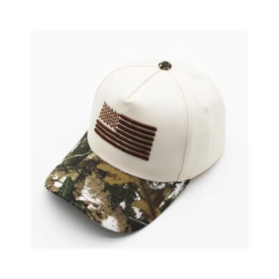 Brown color trucker hat