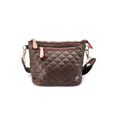 Brown color nylon bag