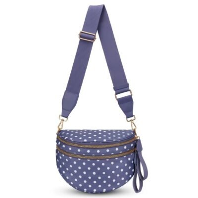 Purple color nylon bag