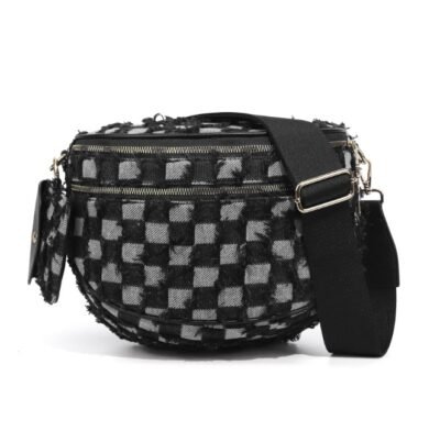 Black color crossbody bag