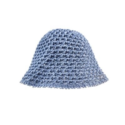 Blue bucket hat