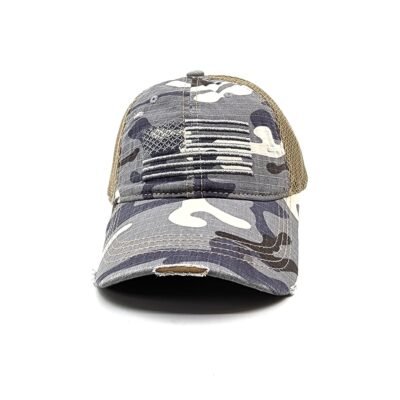 Grey color baseball cap