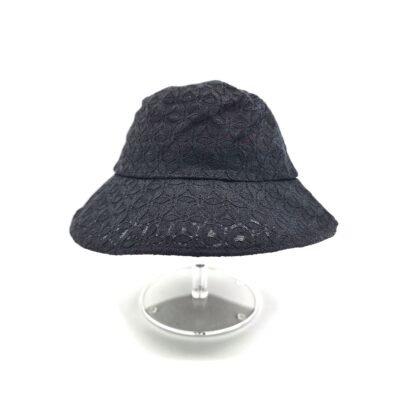 black color bucket hat