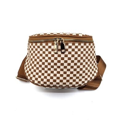 Alternative view of SS-2419 Small Woven Crossbody Bag