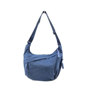 Dust Blue color crossbody bag
