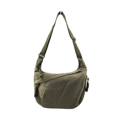 Olive color crossbody bag